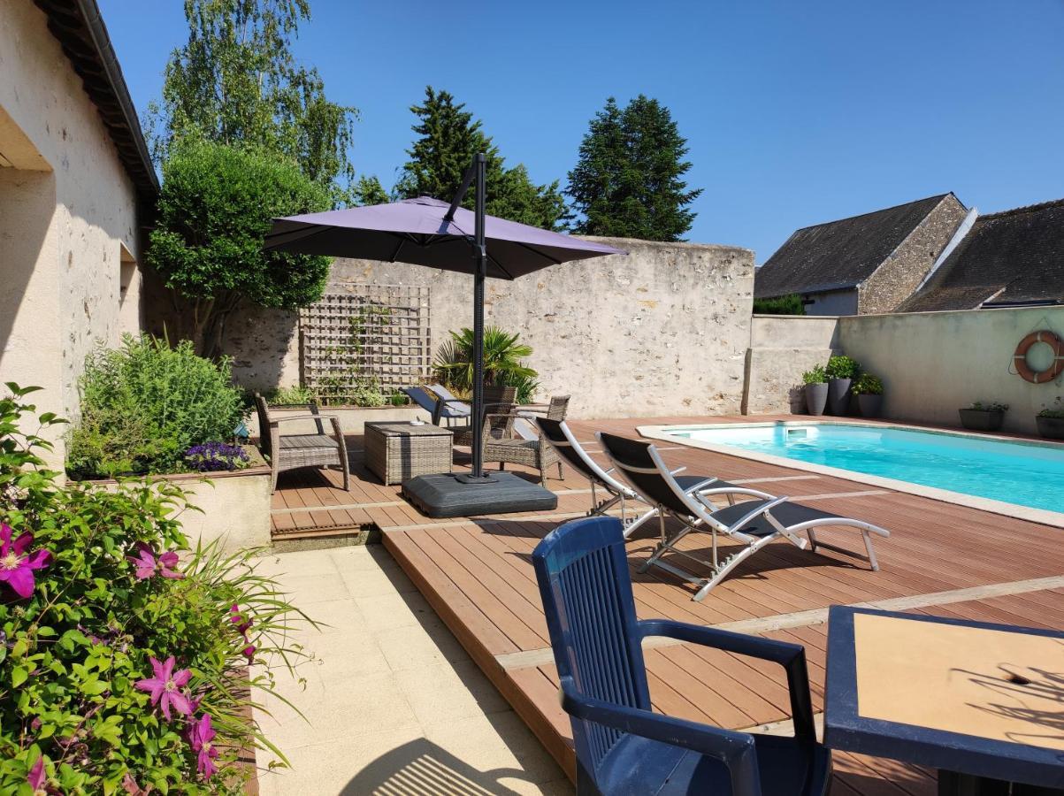 La Hautée des Francs Veigné Exterior foto